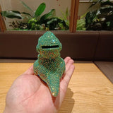11cm high DIY dinosaur  (with glue tools) - Hibah-Diamond painting art studio