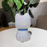 11cm high DIY kitten and puppy (with glue tools) - Hibah-Diamond painting art studio