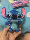 11cm high DIY Stitch Keychain  (with glue tools) - Hibah-Diamond painting art studio
