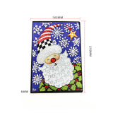 DIY Diamond Painting Notebook - Santa Claus (With lines)