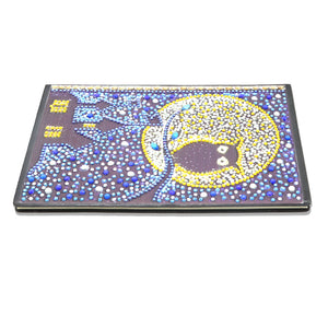 DIY Diamond Painting Notebook - Nighthawk (No lines)