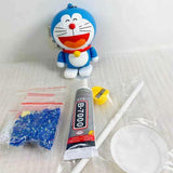 13cm high DIY Doraemon Keychain  (with glue tools) - Hibah-Diamond painting art studio