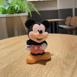 13cm high DIY Minnie Mickey  (with glue tools) - Hibah-Diamond painting art studio