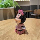13cm high DIY Minnie Mickey  (with glue tools) - Hibah-Diamond painting art studio