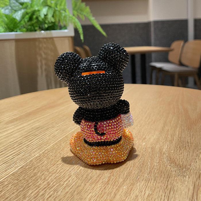 13cm high DIY Minnie Mickey  (with glue tools) - Hibah-Diamond painting art studio