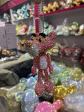 13cm high DIY The Pink Panther Keychain  (with glue tools) - Hibah-Diamond painting art studio