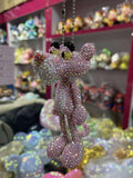 13cm high DIY The Pink Panther Keychain  (with glue tools) - Hibah-Diamond painting art studio