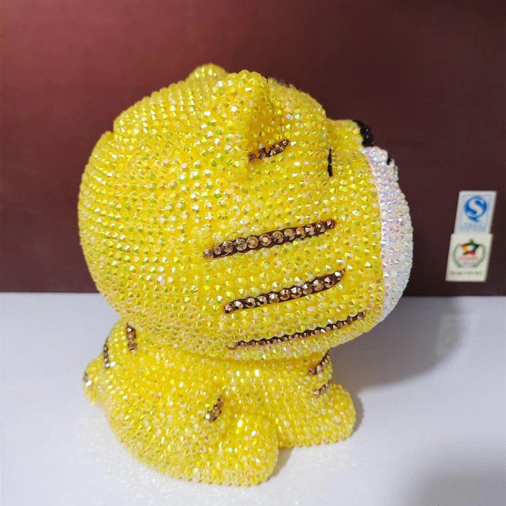 16cm DIY Cute tiger (with glue tools) - Hibah-Diamond painting art studio