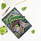 DIY Diamond Painting Notebook - Butterfly (No lines)