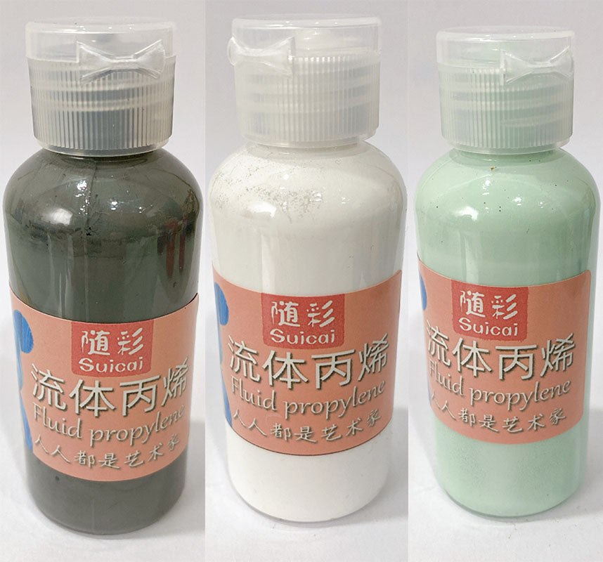 Fluid painting Popobe bear