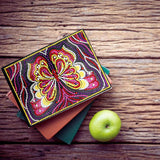 DIY Diamond Painting Notebook - Butterfly (No lines)