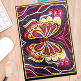 DIY Diamond Painting Notebook - Butterfly (No lines)