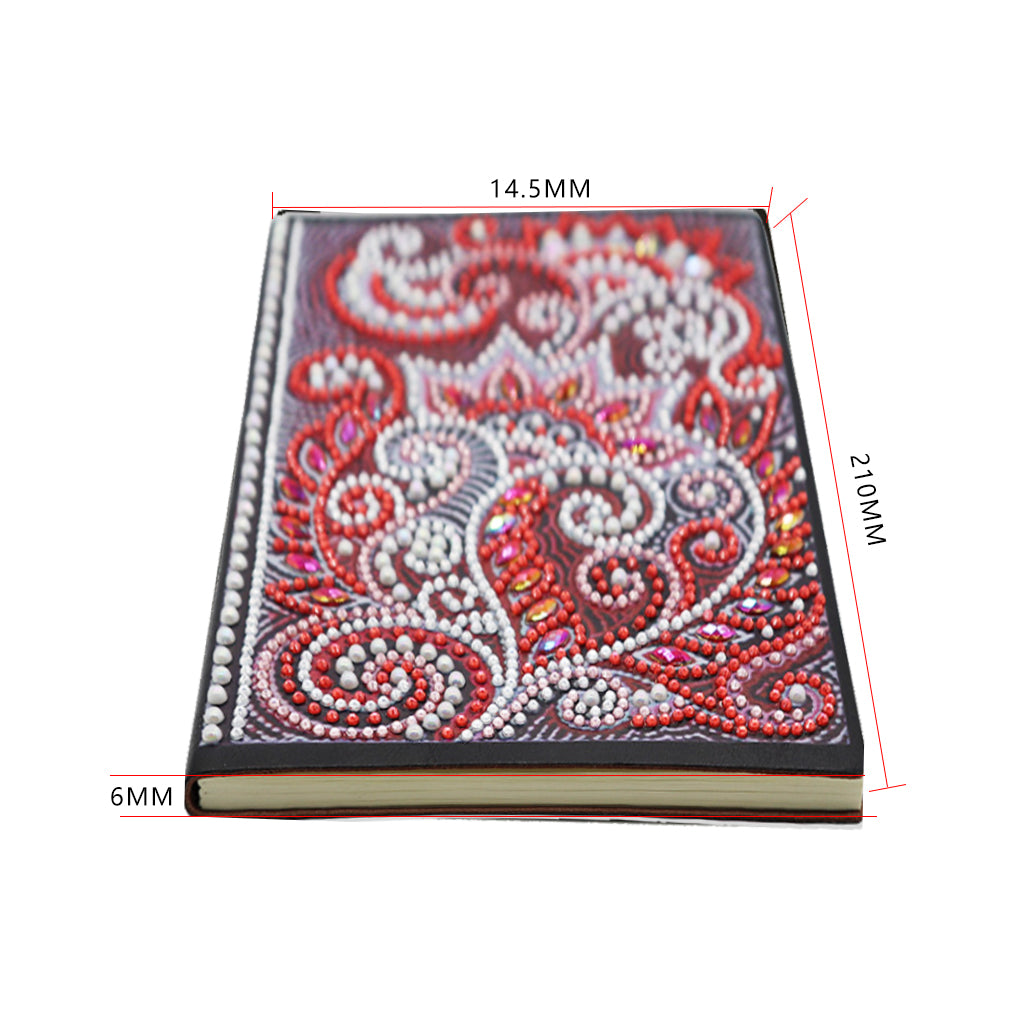 DIY Diamond Painting Notebook - Flower (No lines)