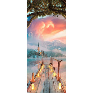 Full Large Diamond Painting kit - Plank road of the sea