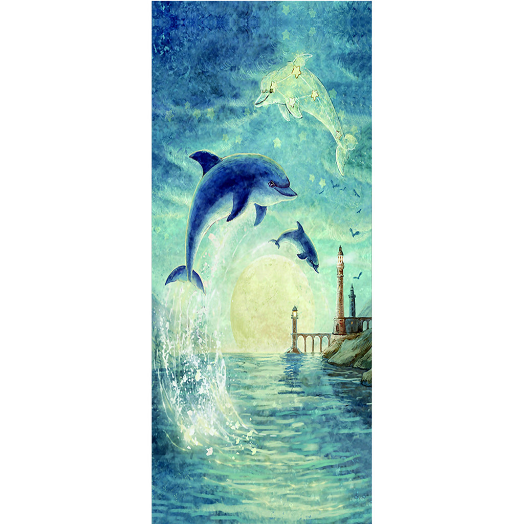 Full Large Diamond Painting kit - Dolphin jumping