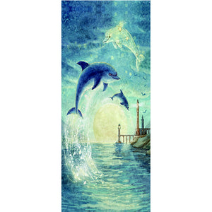Full Large Diamond Painting kit - Dolphin jumping
