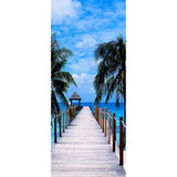 Full Large Diamond Painting kit - Plank road by the sea