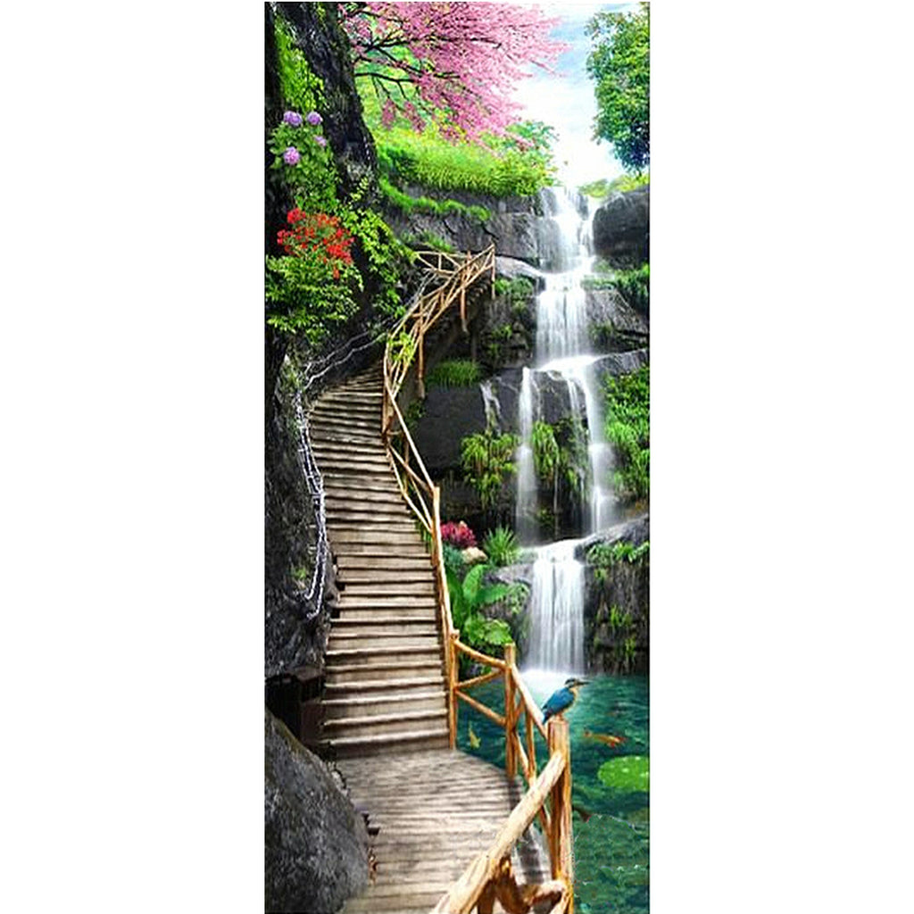 Full Large Diamond Painting kit - Waterfall scenery