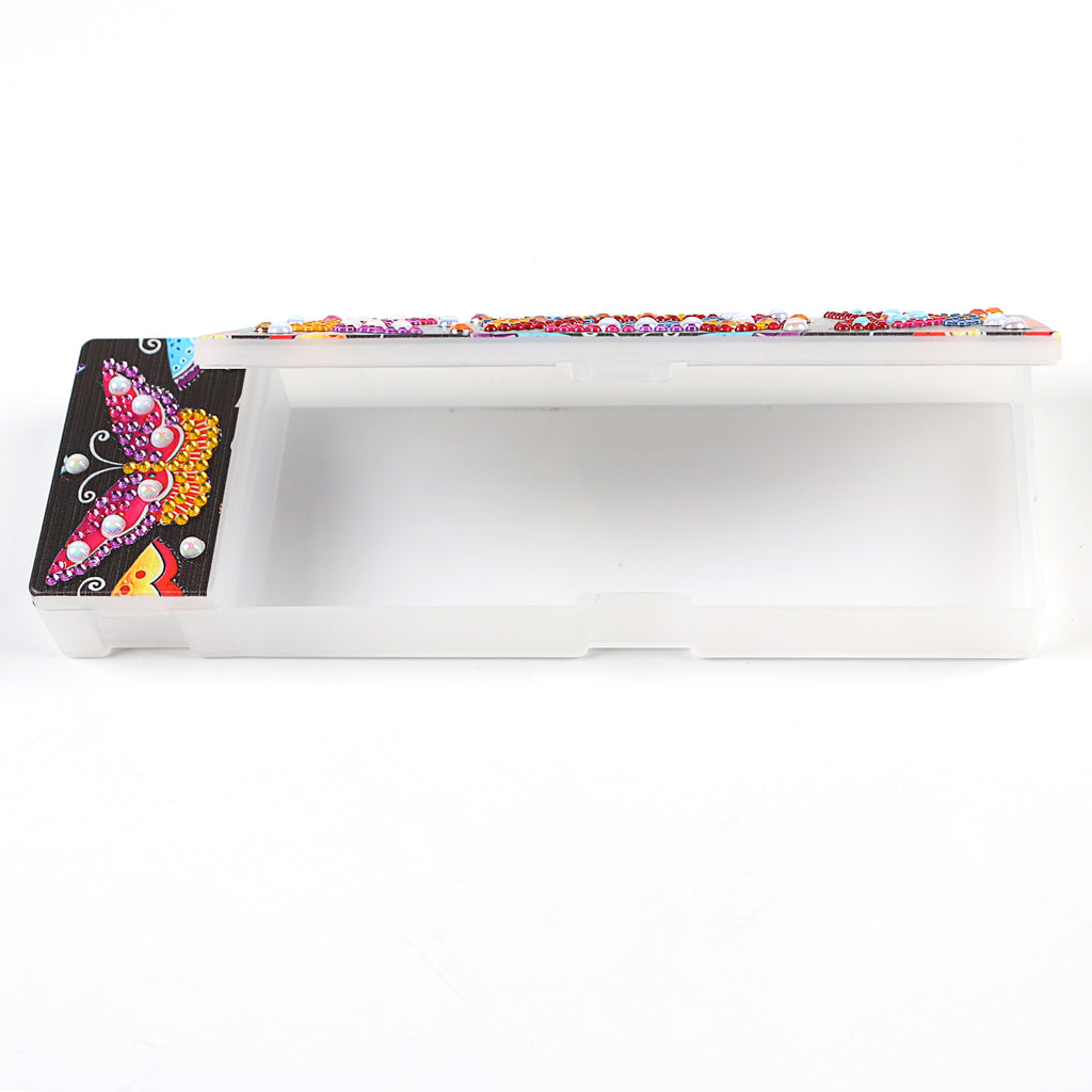 DIY Diamond Painting Stationery box | 2 Grids butterfly