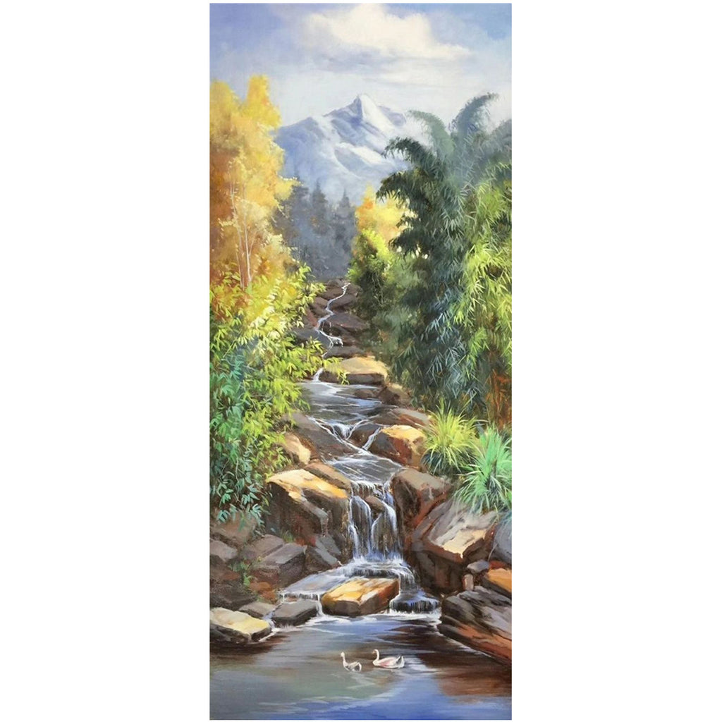 Full Large Diamond Painting kit - Mountain stream