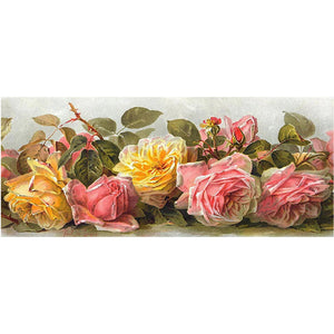 Full Large Diamond Painting kit - Fresh flowers