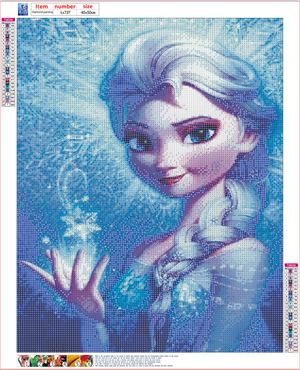 Full Diamond Painting kit - Elsa