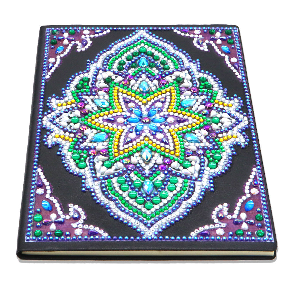 DIY Diamond Painting Notebook - Mandala (No lines)
