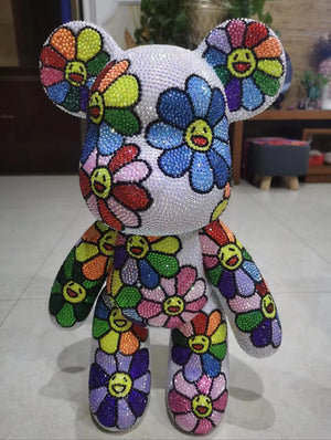 DIY Sunflower Popobe bear (with glue tools)