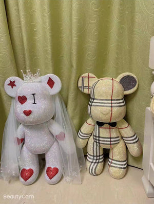 DIY Popobe Striped bear (with glue tools)