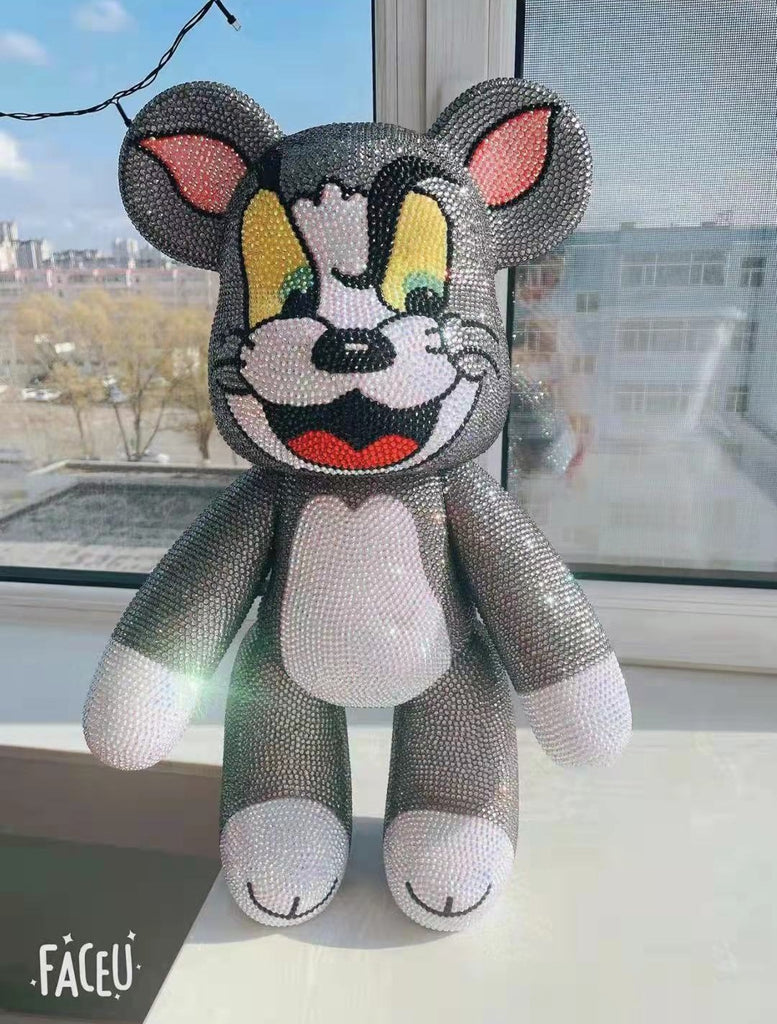 DIY Popobe Tom bear (with glue tools)
