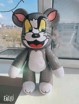 DIY Popobe Tom bear (with glue tools)