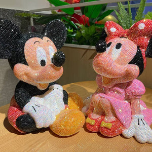 DIY Mickey Minnie  (with glue tools)
