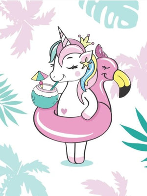 Full Diamond Painting kit - Cartoon unicorn