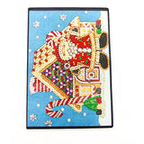 DIY Diamond Painting Notebook - Santa Claus (With lines)