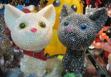 21cm high DIY Black cat (with glue tools)
