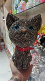 21cm high DIY Black cat (with glue tools) - Hibah-Diamond painting art studio