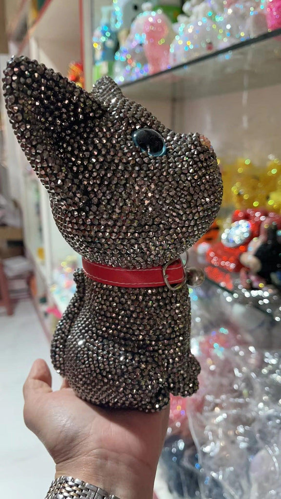 21cm high DIY Black cat (with glue tools) - Hibah-Diamond painting art studio