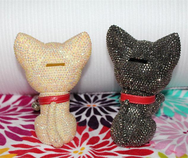 21cm high DIY Black cat (with glue tools) - Hibah-Diamond painting art studio