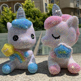 21cm high DIY cute unicorn (with glue tools)