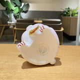 21cm high DIY Lucky cat with big tail (with glue tools) - Hibah-Diamond painting art studio