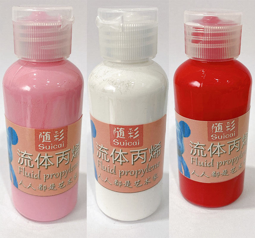 Fluid painting Popobe bear