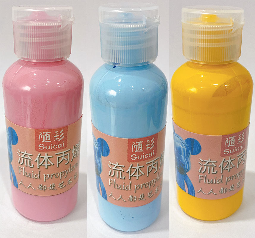 Fluid painting Popobe bear