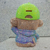 23cm high DIY cute monkey (with glue tools) - Hibah-Diamond painting art studio