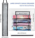 24 Compartments Diamond Painting Canvas Storage Organizer - Hibah-Diamond painting art studio