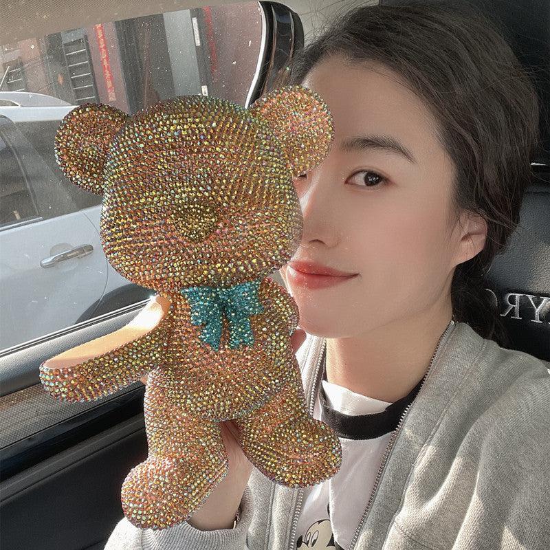 27cm DIY Popobe Bear Tray  (with glue tools) - Hibah-Diamond painting art studio