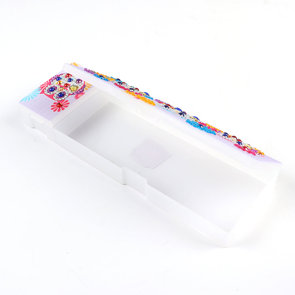 DIY Diamond Painting Stationery box | 2 Grids owl