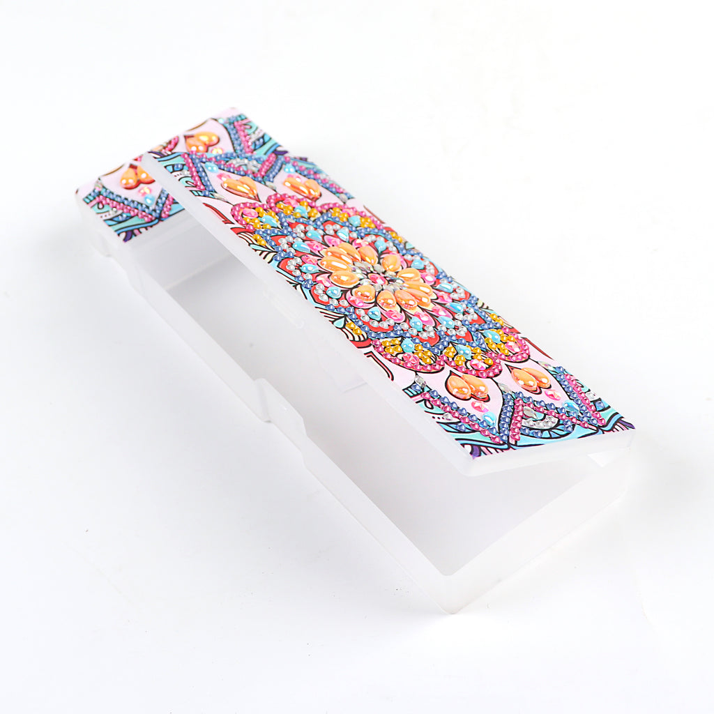 DIY Diamond Painting Stationery box | 2 Grids Mandala