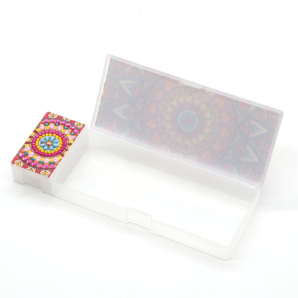 DIY Diamond Painting Stationery box | 2 Grids Mandala