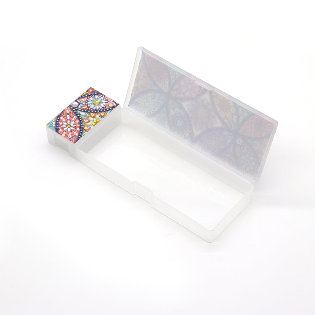 DIY Diamond Painting Stationery box | 2 Grids Mandala