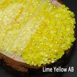 2MM 3MM 4MM jelly drill colorful AB drill nail drills (1000pcs) - Hibah-Diamond painting art studio